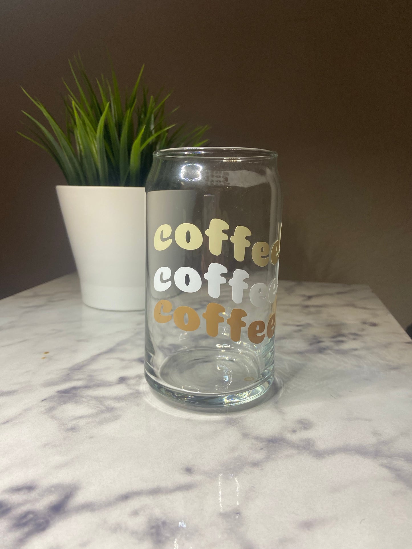 Coffee glass cup